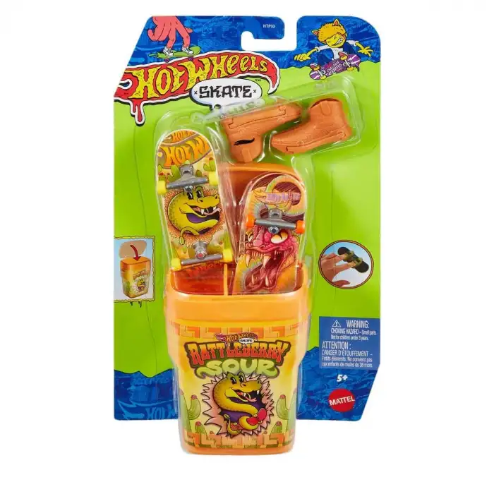 Hotwheels Skate Ikılı Parmak Kaykay Kutusu (Aromalı Sakız Kutusu Temalı) Mtl-Htp10-2