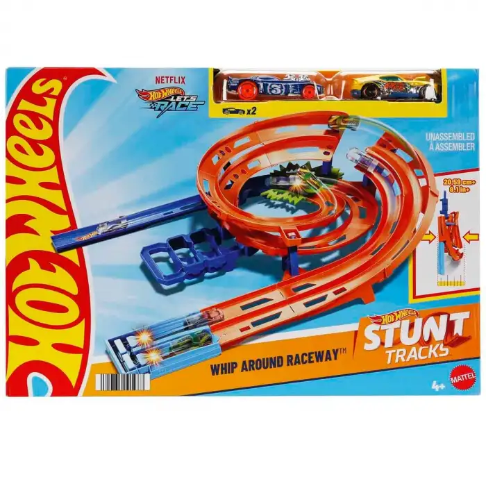 Hotwheels Ikılı Yarıs Ve Akrobası Pıstı Mtl-Htk17