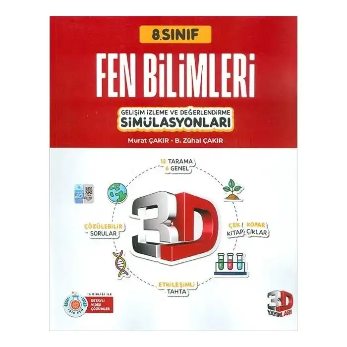 3D 8.Sınıf Simulasyon Fen Bilimleri 2025-26