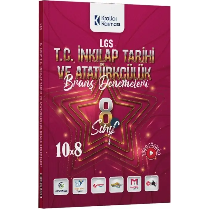 Krallarkarması 8.Sınıf İnkilap 10*8 Deneme 2025-26
