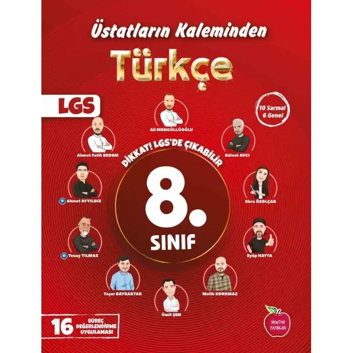 Newton 8.Sınıf Türkçe Üstatların Kaleminden 16 Lı Lgs Branş Denemesi 2025-26