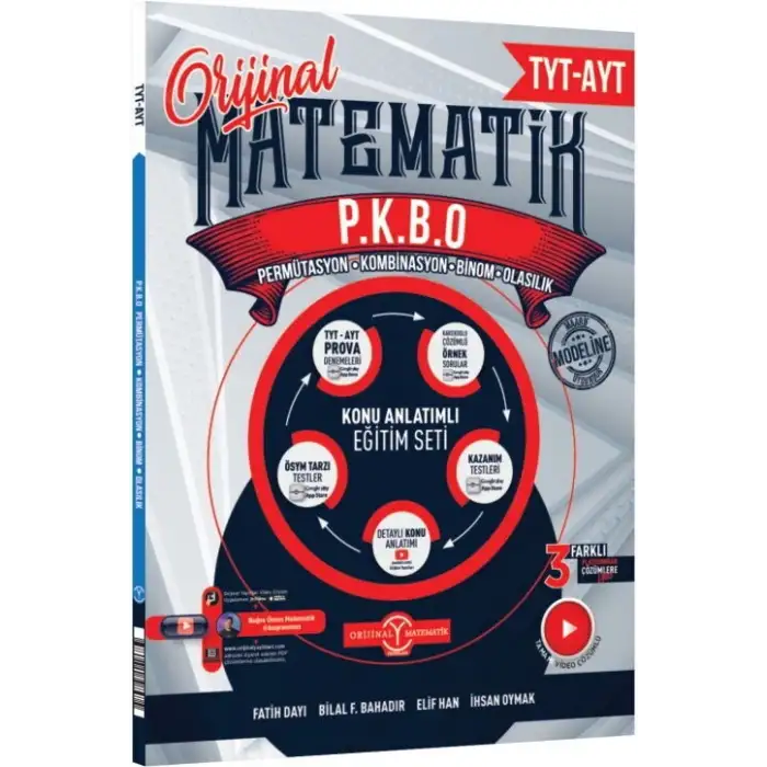 Orijinal Ayt Matematik Perm Komb Binom Konu Anlatımlı Soru Bankası 2025-26