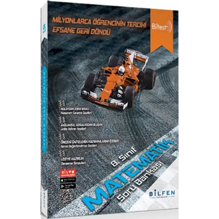 Bilfen 8.Sınıf Biltest Matematik Soru Bankası