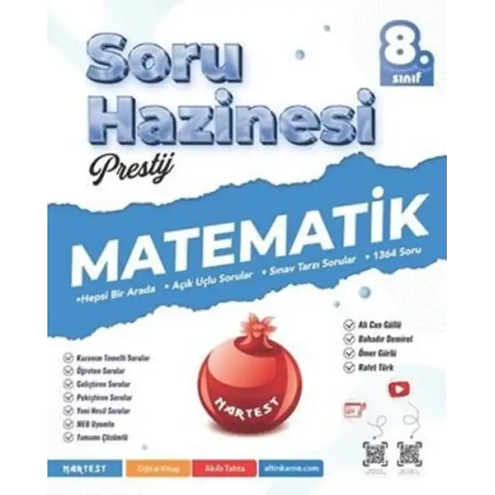 Nartest 8.Sınıf Prestij Matematik Soru Hazinesi 2025-26
