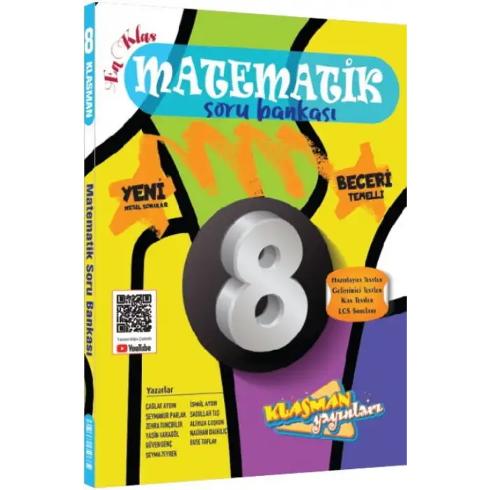 Klasman 8.Sınıf Matematik Soru Bankası 2025-26