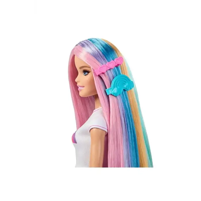 Mattel Barbie Gökkuşağı Saçlar Bebeği JJP06