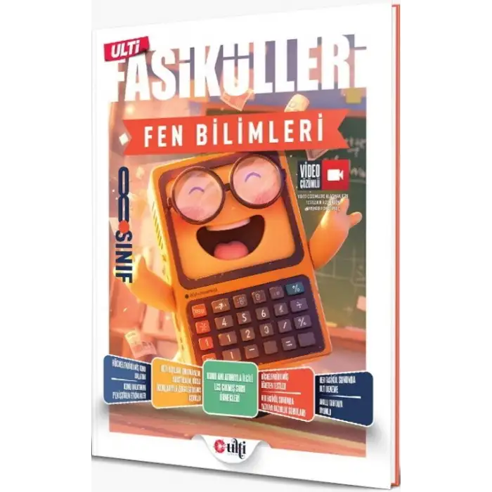 Ulti 8.Sınıf Fen Bilimleri Fasikül Soru Bankası 2025-26