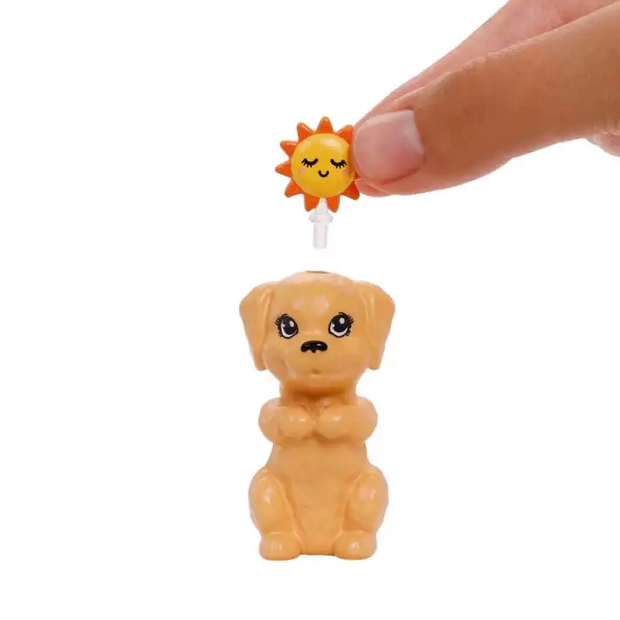 Mattel Barbie Sesli ve Işıklı Duyarlı Hareketler Bebeği JJN55