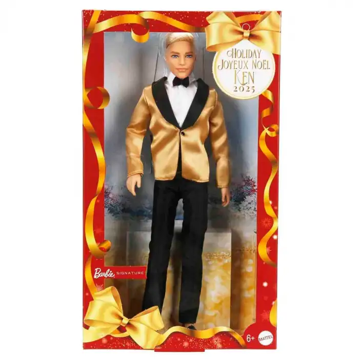 Mattel Barbie Ken 2025 Mutlu Yıllar Bebeği JGK55