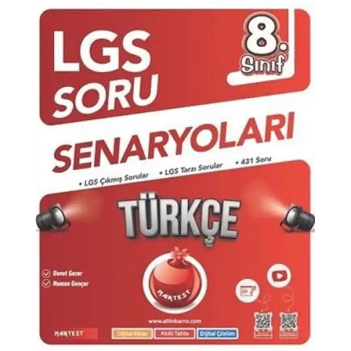 Nartest 8.Sınıf Lgs Soru Senaryoları Türkçe