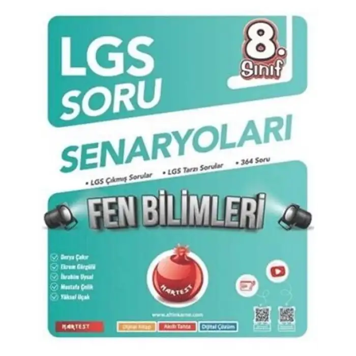 Nartest 8.Sınıf Lgs Soru Senaryoları Fen Bilimleri