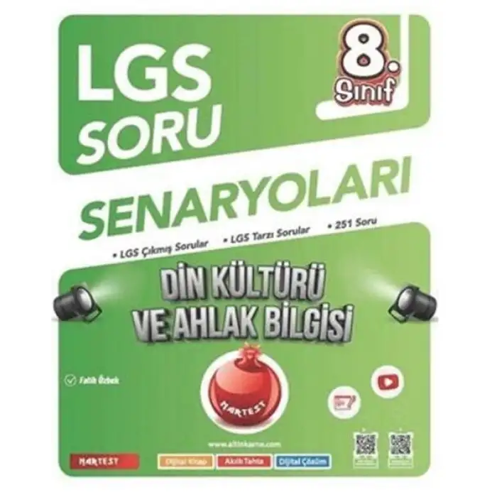 Nartest 8.Sınıf Lgs Soru Senaryoları Din Kültürü Ve Ahlak Bilgisi
