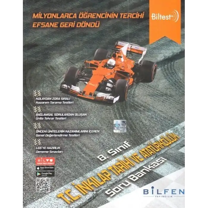 Bilfen 8.Sınıf Biltest İnkılap Tarihi Soru Bankası