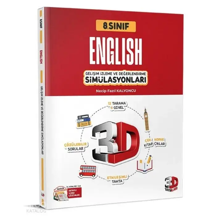 3D 8.Sınıf Simulasyon İngilizce 2025-26
