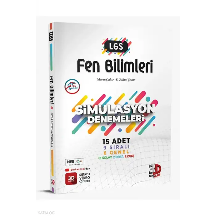 3D 8.Sınıf Simulasyon Fen Bilimleri 2025-26