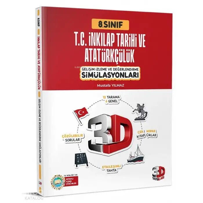 3D 8.Sınıf Simulasyon T.C. İnkılap Tarihi Ve Atatürkçülük 2025-26