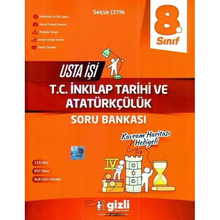Gizli 8.Sınıf İnkılap Tarihi Usta İşi Soru Bankası