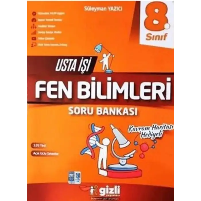 Gizli 8.Sınıf Fen Bilimleri Usta İşi Soru Bankası 2025-26