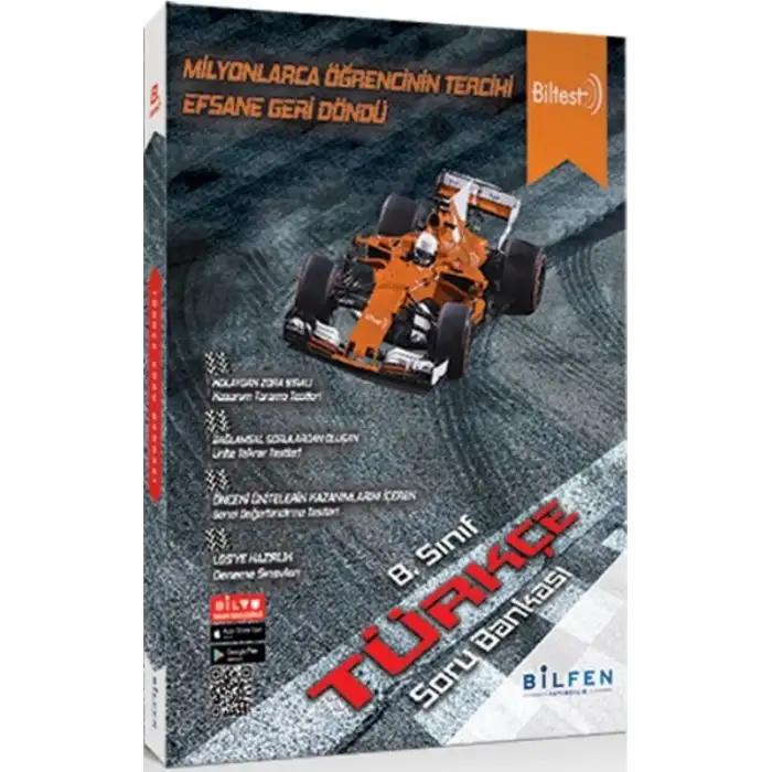 Bilfen 8.Sınıf Biltest Türkçe Soru Bankası 2025-26