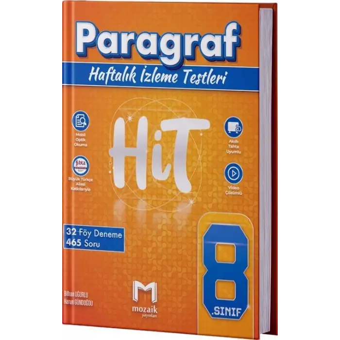 Mozaik 8.Sınıf Hit 32 Li Deneme Paragraf