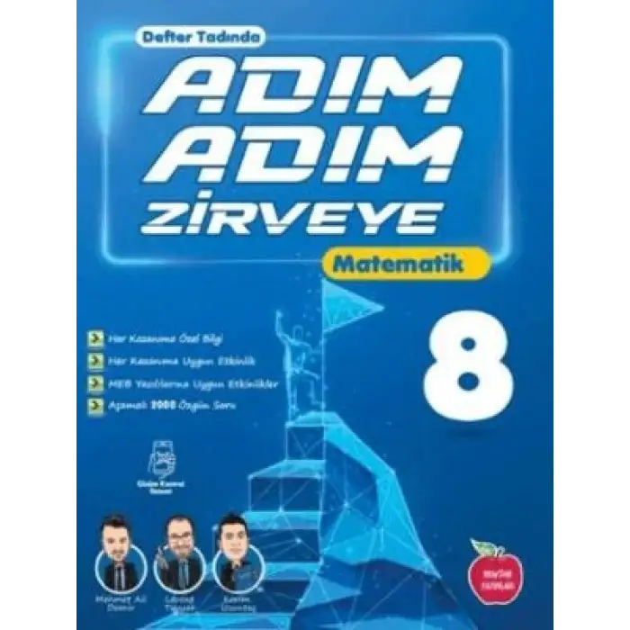 Newton 8.Sınıf Matematik Adım Adım Zirveye Soru Bankası 2025-26