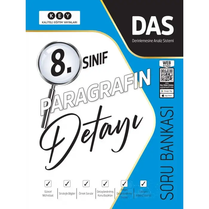 Key 8.Sınıf Paragrafın Detayı Soru Bankası