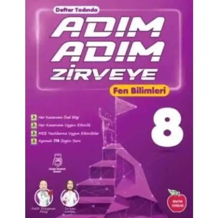 Newton 8.Sınıf Fen Bilimleri Adım Adım Zirveye Soru Bankası 2025-26