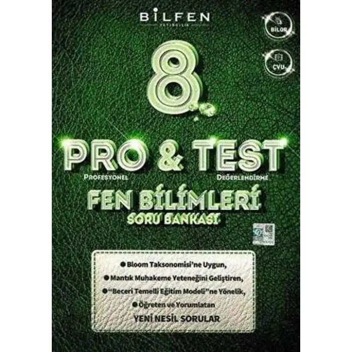 Bilfen 8.Sınıf Protest Fen Bilimleri Soru Bankası