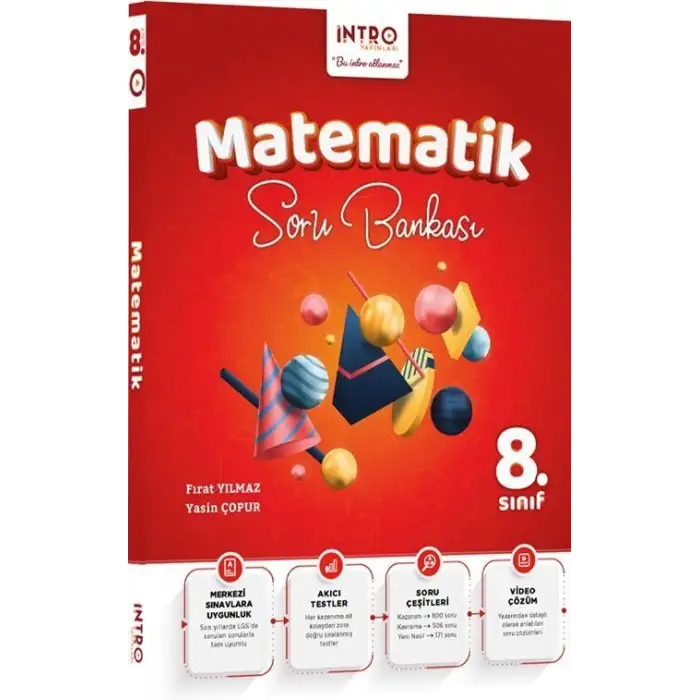 İntro 8.Sınıf Matematik Soru Bankası 2025-26