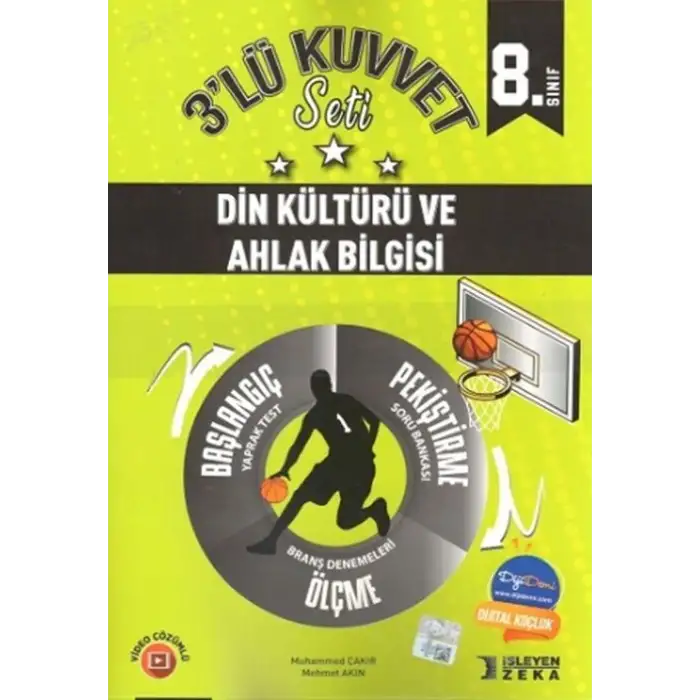 İşleyenzeka 8.Sınıf Din Kültürü 3 Lü Kuvvet Seti 2024-25