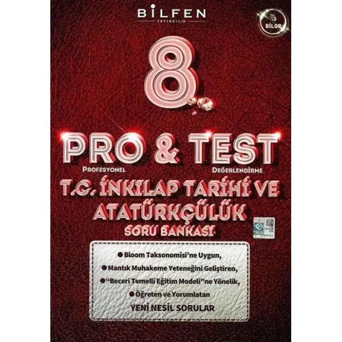 Bilfen 8.Sınıf Protest İnkılap Tarihi Soru Bankası