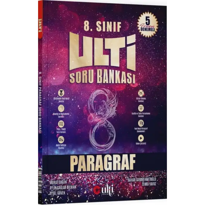 Ulti 8.Sınıf Paragraf Soru Bankası 2025-26