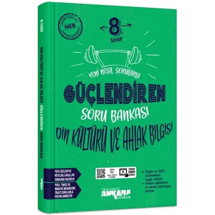 Ankara 8.Sınıf Din Kültürü Ve Ahlak B. Soru Bankası