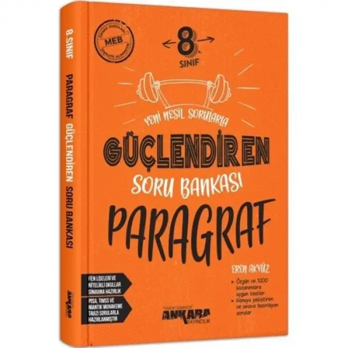 Ankara 8.Sınıf Güç. Paragraf Soru Bankası