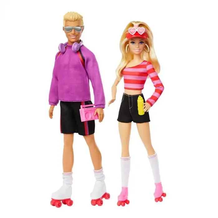 Mattel Barbie Ken 65.Yıl 2Li Parti Bebekler Mtl-Hxk90
