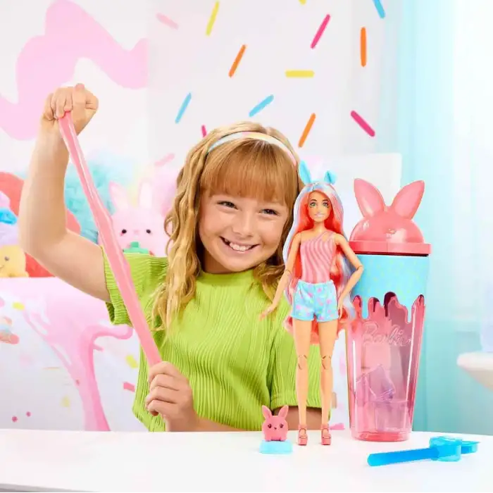Barbie Pop Reveal Shake Serisi Turuncu Tavşan JCN85-JCN87
