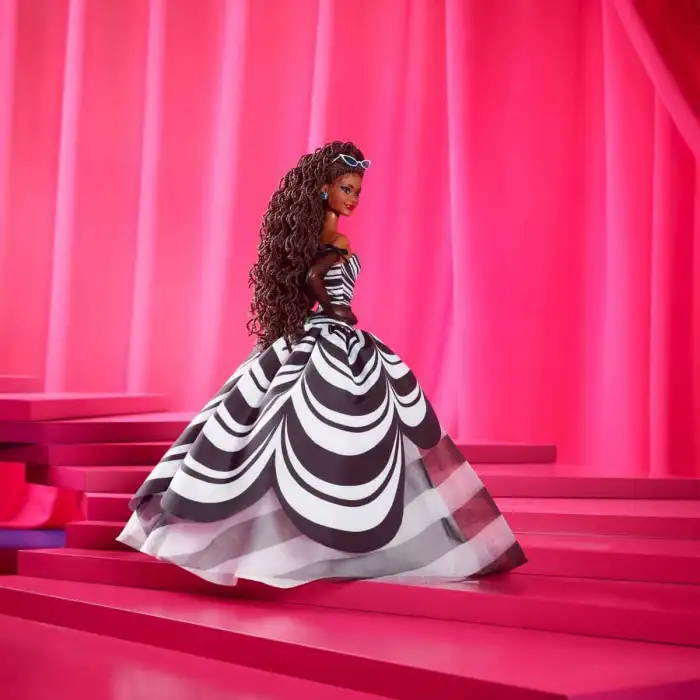 Mattel Barbie 65.Yıl Özel Koleksiyon Bebeği - Brunette Mtl-Hrm59