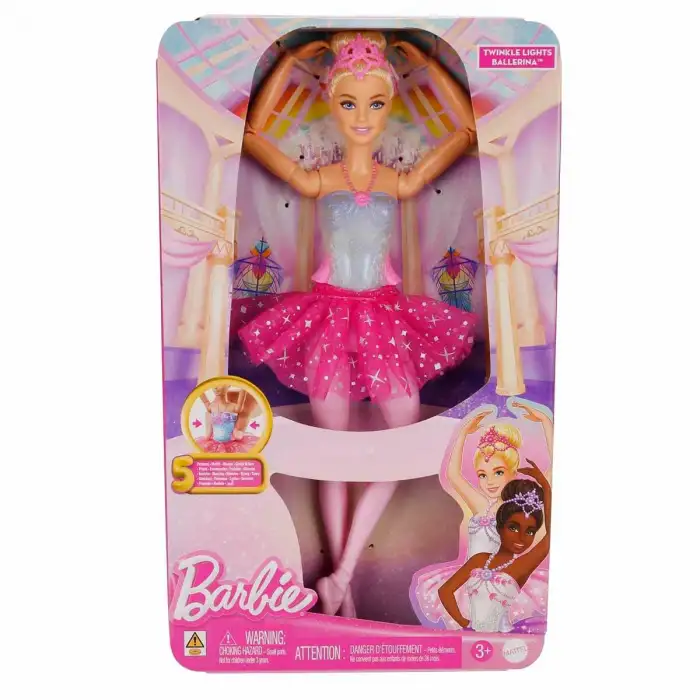 Mattel Barbie Işıltılı Balerin Bebek Hlc25