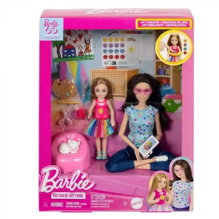 Mattel Barbie Ve Chelsea Sanat Atolyesı Oyun Setı Mtl-Hrg48
