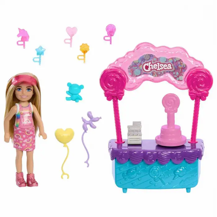 Mattel Barbie ChelseaNın Seker Dukkanı Oyun Setı Mtl-Hrm07