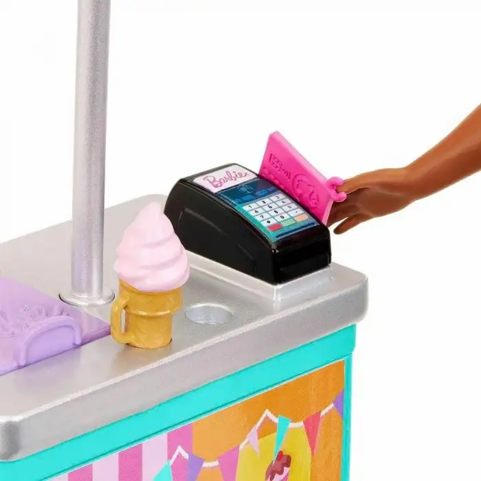 Mattel Barbie Brooklyn Ve MalibuNun Sahildeki Yiyecek Standı Mtl-Hnk99