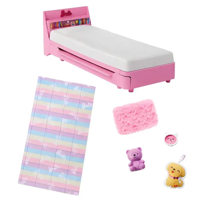 Mattel Barbie İlk Bebeğim Nin Yatağı Oyun Seti Hmm64