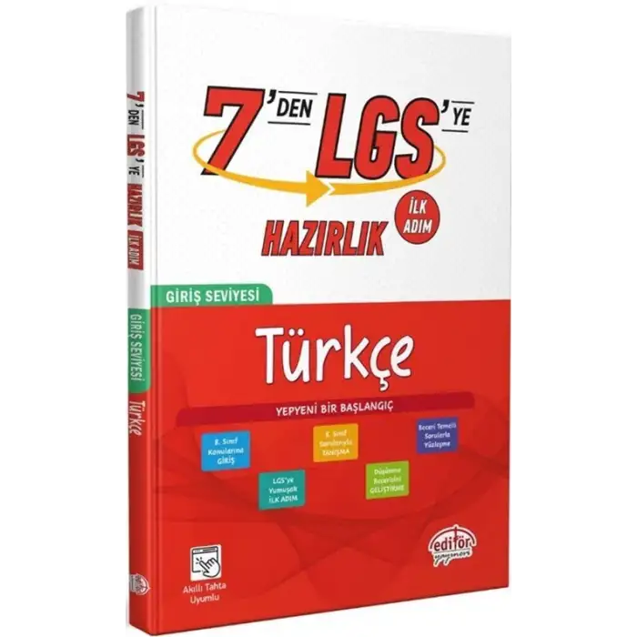 Editör 7 Den Lgs Ye Hazırlık Türkçe
