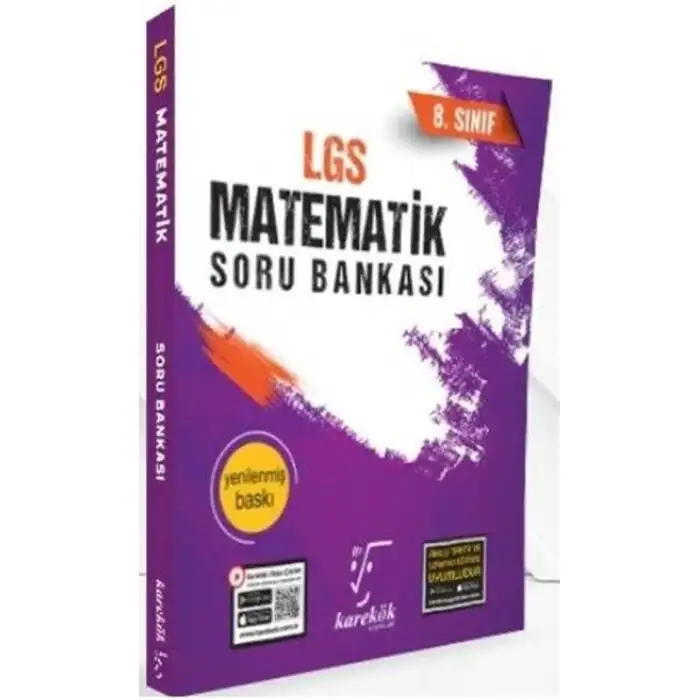 Karekök 8.Sınıf Lgs Matematik Soru Bankası 2024