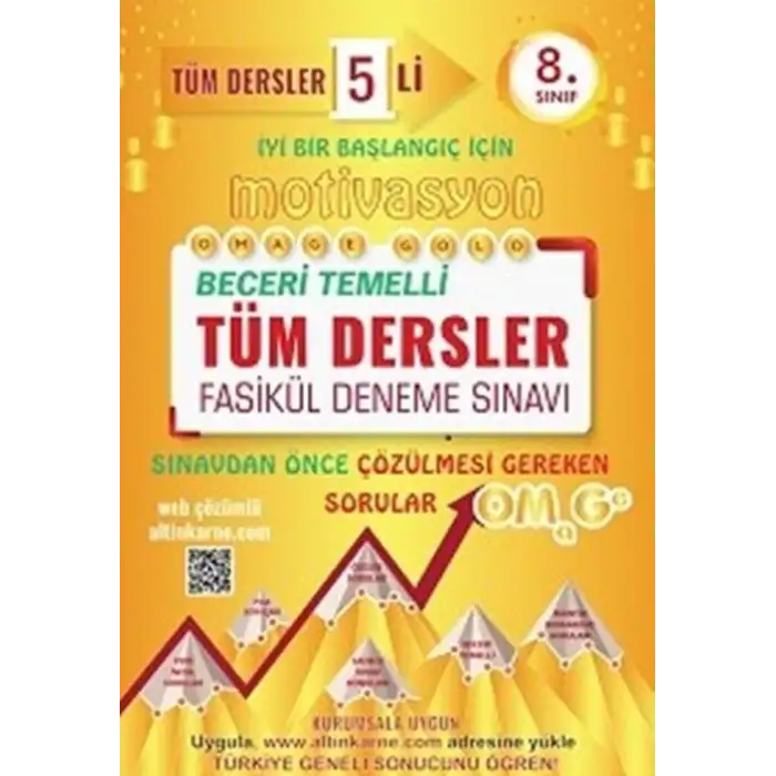 Nartest 8.Sınıf Omage Gold Tüm Dersler Deneme Sınavı