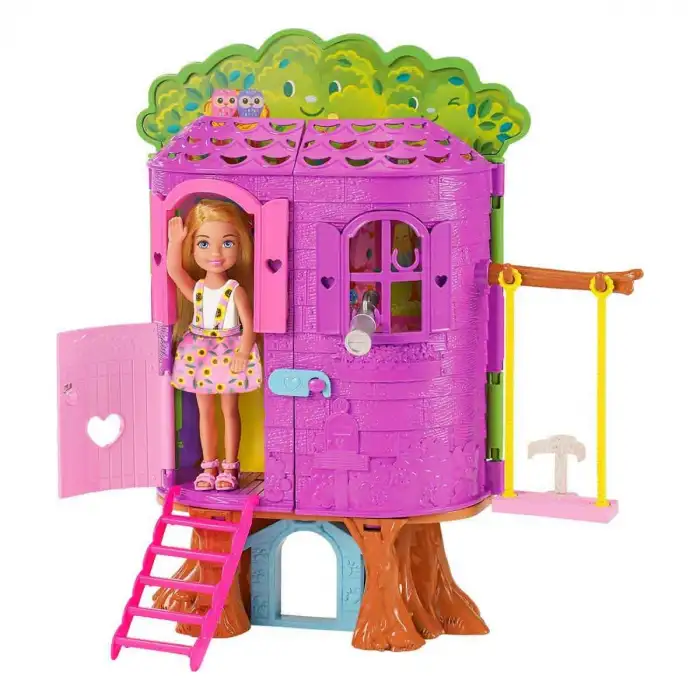 Mattel Barbie ChelseaNın Agac Evı Mtl-Hpl70