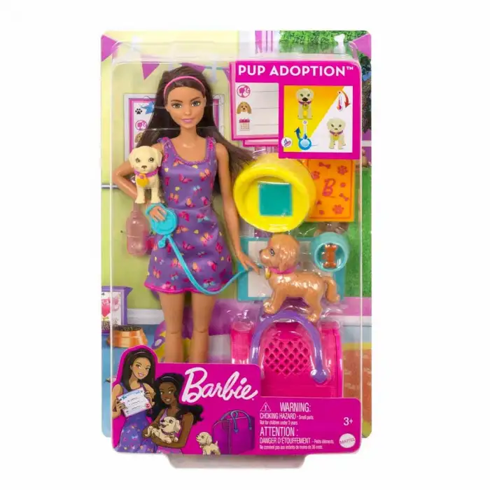 Mattel Barbie Ve Köpekçikleri Oyun Seti Hkd86