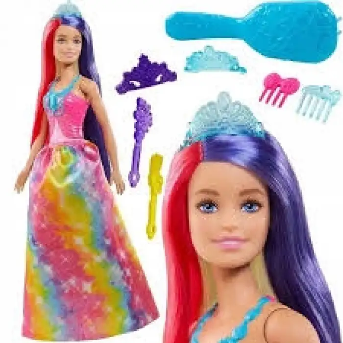 Mattel Barbie Dreamtopıa Uzun Saçlı Bebek Mtl-Gtf38
