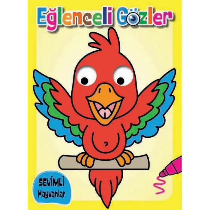 0-6 Yaş Yay Eğlenceli Gözler Sevimli Hayvanlar