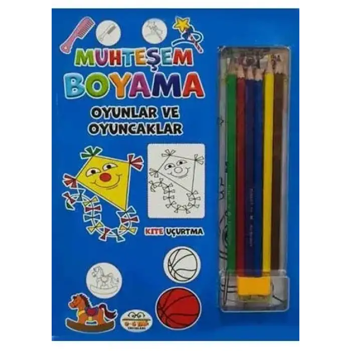 0-6 Yaş Yay Muhteşem Boyama - Oyunlar ve Oyuncaklar